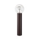 Maytoni-O139FL-L8BRK - Velora - Brown LED Bollard with Clear Glass IP65