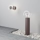 Maytoni-O139WL-L8BRK - Velora - Brown LED Wall Lamp with Clear Glass IP54