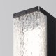 Maytoni-O142FL-L18BK - Floeva - Black LED Bollard with Decorative Diffuser