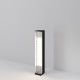 Maytoni-O142FL-L9BK - Floeva - Black LED Bollard with Decorative Diffuser