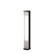 Maytoni-O142FL-L9BK - Floeva - Black LED Bollard with Decorative Diffuser