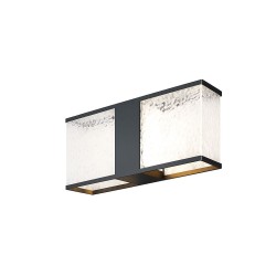 Floeva - Black Wall Lamp with Decorative Diffuser