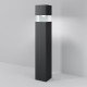 Maytoni-O143FL-L15BK - Quadra - Black LED Bollard with Clear Diffuser