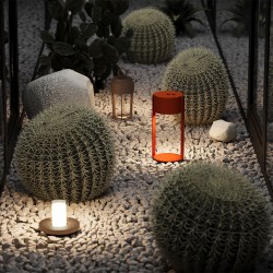 Cavo - Rechargeable Orange LED Bollard