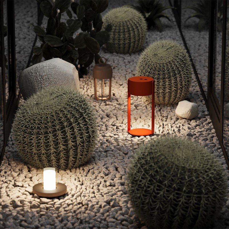 Maytoni-O145TL-L3ORK - Cavo - Rechargeable Orange LED Bollard