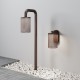 Maytoni-O166FL-L6BRK - Latticea - Brown LED Post IP65