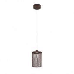 Latticea - Brown LED Pendant IP54