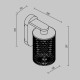 Maytoni-O166WL-L6BRK - Latticea - Brown LED Wall Lamp IP54