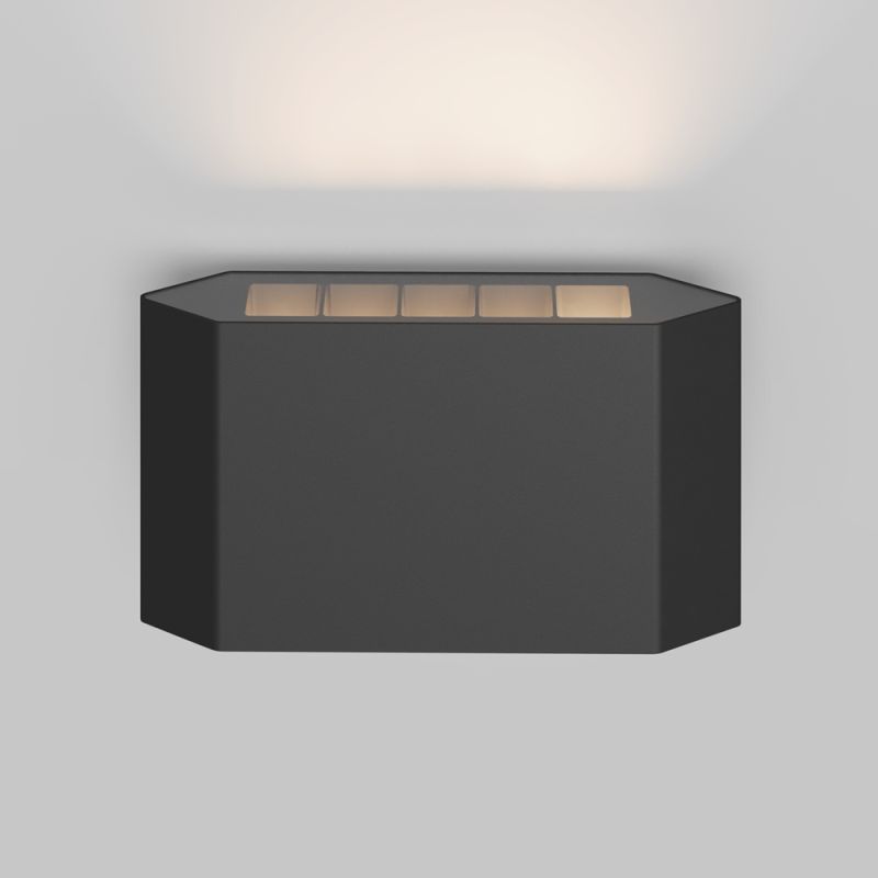 Maytoni-O412WL-L5GF3K - Pull - Outdoor Graphite LED Wall Lamp