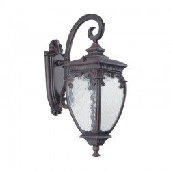 Fleur - Antique Bronze with Glass Traditional Wall Lamp Fleur - Antique Bronze with Glass Traditional Wall Lamp