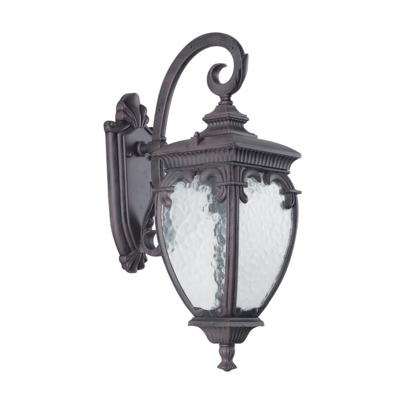 Maytoni-O414WL-01BZ - Fleur - Antique Bronze with Glass Traditional Wall Lamp