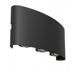 Strato - Outdoor Black Up&Down LED Wall Lamp