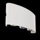 Maytoni-O417WL-L6W3K - Strato - Outdoor White Up&Down LED Wall Lamp