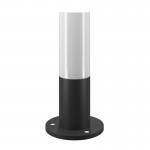 Willis -  Outdoor Black & White Small Bollard Willis -  Outdoor Black & White Small Bollard