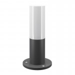 Willis - Outdoor Grey & White Small Bollard Willis - Outdoor Grey & White Small Bollard