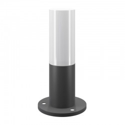 Willis - Outdoor Grey & White Small Bollard Willis - Outdoor Grey & White Small Bollard