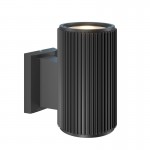 Rando - Outdoor Ribbed Black Small Wall Lamp Rando - Outdoor Ribbed Black Small Wall Lamp
