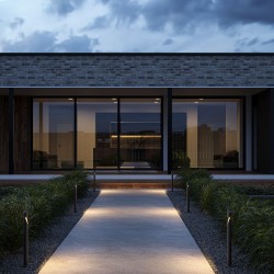 Hagen - Outdoor LED Graphite Bollard