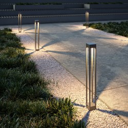 Elbe - Outdoor LED Graphite 1.5m Bollard