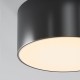 Maytoni-O430CL-L15B3K - Zon IP - Black LED Ceiling Lamp with White Diffuser IP 65