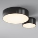 Maytoni-O430CL-L15B3K - Zon IP - Black LED Ceiling Lamp with White Diffuser IP 65