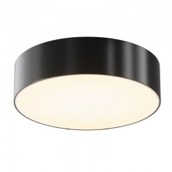 Zon IP - Black LED Ceiling Lamp with White Diffuser IP 65 Zon IP - Black LED Ceiling Lamp with White Diffuser IP 65