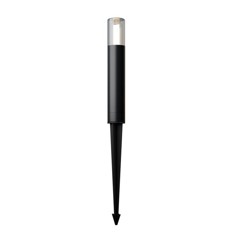 Maytoni-O437FL-01GF1 - Glide - Outdoor Graphite Spike Spot with Glass Diffuser
