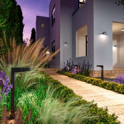 Share - Outdoor Graphite & White LED Bollard Share - Outdoor Graphite & White LED Bollard