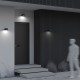 Maytoni-O443WL-L12GF3K - Share - Outdoor Graphite & White LED Wall Lamp
