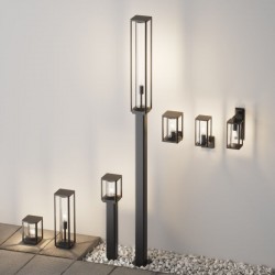 Cell - Outdoor Graphite Lantern Wall Lamp Cell - Outdoor Graphite Lantern Wall Lamp