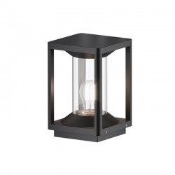 Cell - Outdoor Graphite Lantern Pedestal Cell - Outdoor Graphite Lantern Pedestal