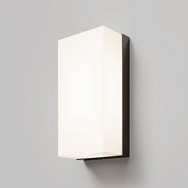 Maytoni-O454WL-L10GF3K - Badd - Outdoor Graphite & White LED Wall Lamp