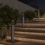 Vint - Outdoor Graphite LED Bollard Vint - Outdoor Graphite LED Bollard