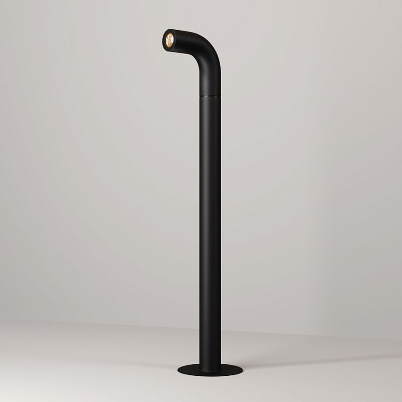 - Sleek - Graphite LED Bollard IP65 Maytoni-O477FL-L2GF3K - Sleek - Graphite LED Bollard IP65