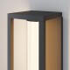 Maytoni-O480WL-L12B3K - Expo - Black Wall Lamp with White Diffuser IP 54