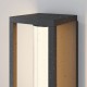 Maytoni-O480WL-L12B3K - Expo - Black Wall Lamp with White Diffuser IP 54