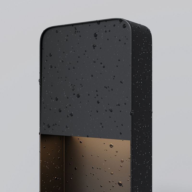 Maytoni-O481FL-L7B3K - Porte - Black LED Bollard