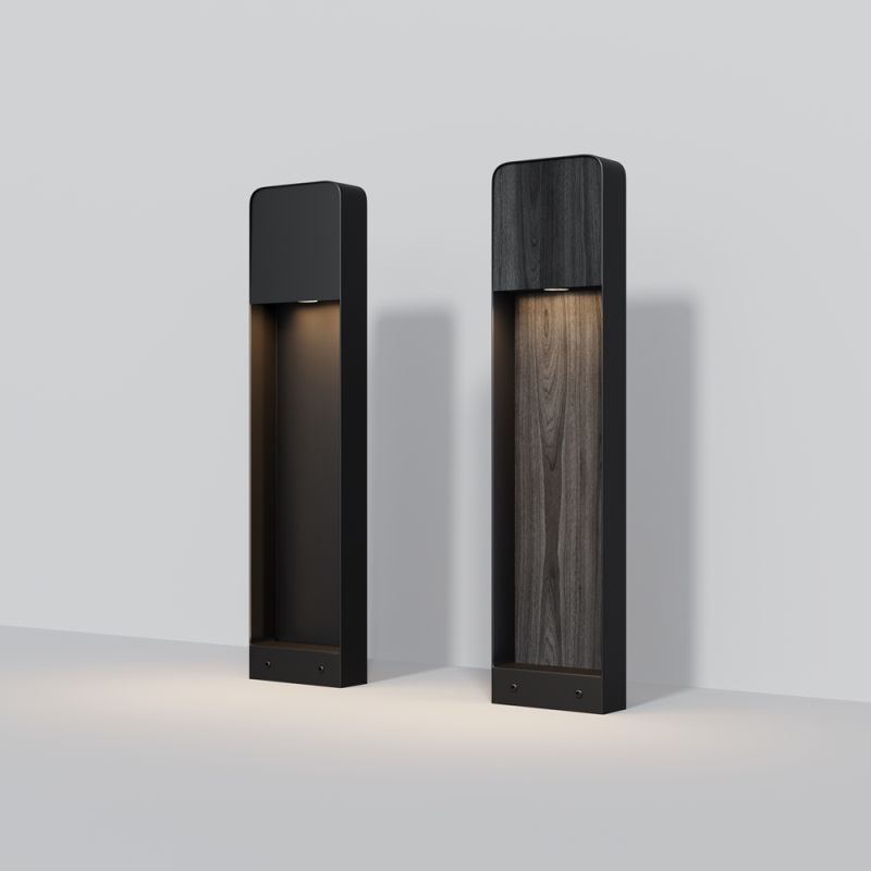 Maytoni-O481FL-L7B3K - Porte - Black LED Bollard