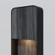 - Porte - Black Wood Pattern LED Bollard Maytoni-O481FL-L7BWD3K - Porte - Black Wood Pattern LED Bollard