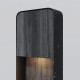 - Porte - Black Wood Pattern LED Bollard Maytoni-O481FL-L7BWD3K - Porte - Black Wood Pattern LED Bollard