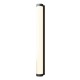 Maytoni-O482WL-L16B3K - Rounge - Black LED Wall Lamp with White Ribbed Diffuser