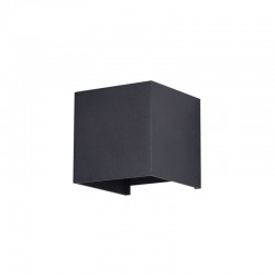 Fulton - LED Square Black Up&Down Wall Lamp Fulton - LED Square Black Up&Down Wall Lamp