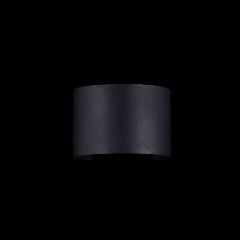 Maytoni-O573WL-L6B - Fulton - LED Round Black Up&Down Wall Lamp