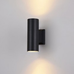 Bowery - Outdoor Black Up&Down Wall Lamp Bowery - Outdoor Black Up&Down Wall Lamp