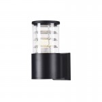 Bronx - Outdoor Black Wall Lamp with Clear Diffuser Bronx - Outdoor Black Wall Lamp with Clear Diffuser