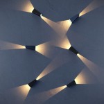 Times Square - Outdoor LED Black Up&Down Wall Lamp  Times Square - Outdoor LED Black Up&Down Wall Lamp