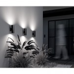 Bowery - Decorative Black Up & Down Wall Lamp IP 54 Bowery - Decorative Black Up & Down Wall Lamp IP 54