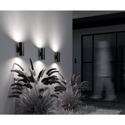 Bowery - Decorative Black Up & Down Wall Lamp IP 54 Bowery - Decorative Black Up & Down Wall Lamp IP 54