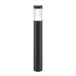 Koln - Outdoor Black LED Bollard with Clear Diffuser