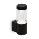 Maytoni-O590WL-L8B4K - Koln - Outdoor Black LED Wall Lamp with Clear Diffuser